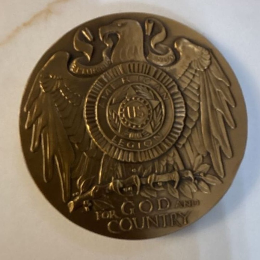 Similar Items to Vintage Bronze American Legion School Award Medal